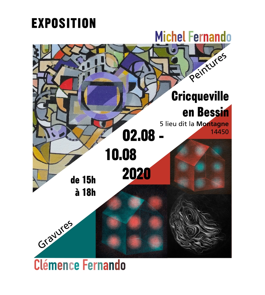 Exposition Père et Fille – Cricqueville-en-Bessin, Août 2020